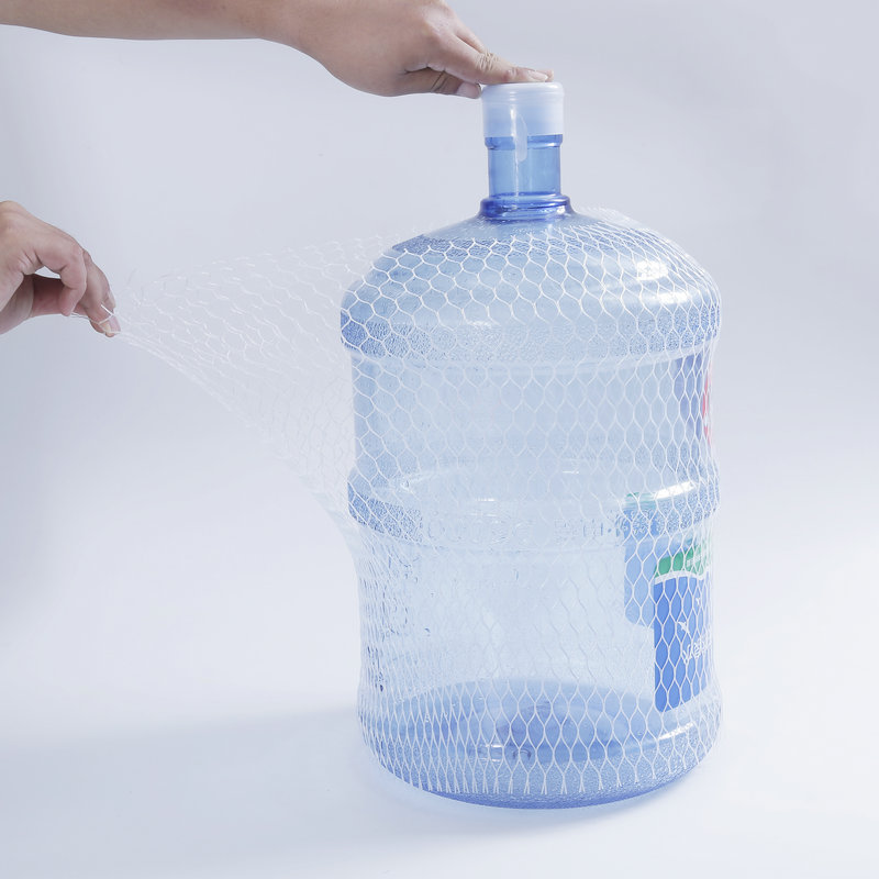 ฝาครอบตาข่ายพลาสติก Carboy Net ตาข่ายป้องกัน